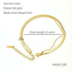 Twisted Rope Chain Bracelet