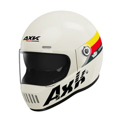 Men's Winter Electric Motorcycle Helmet - Retro Design