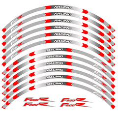 BMW F800R 3M Color Rim Stickers and Wheel Decor