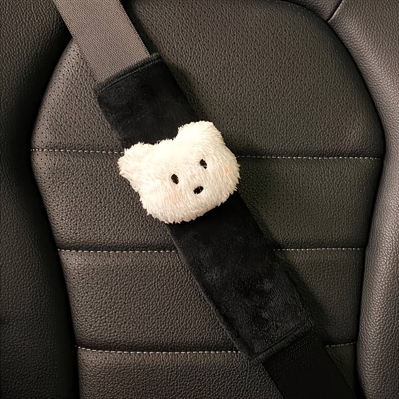 Soft and Cute Car Seat Belt Shoulder Protectors (1 Pair)