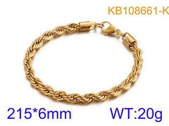 18K Gold Twist Rope Chain