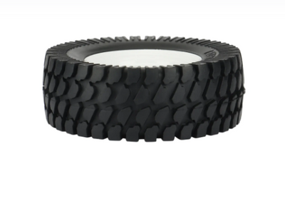 4PCS 1.55 Metal Beadlock Wheel Rim Tire Set for RC