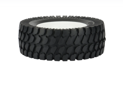 4PCS 1.55 Metal Beadlock Wheel Rim Tire Set for RC