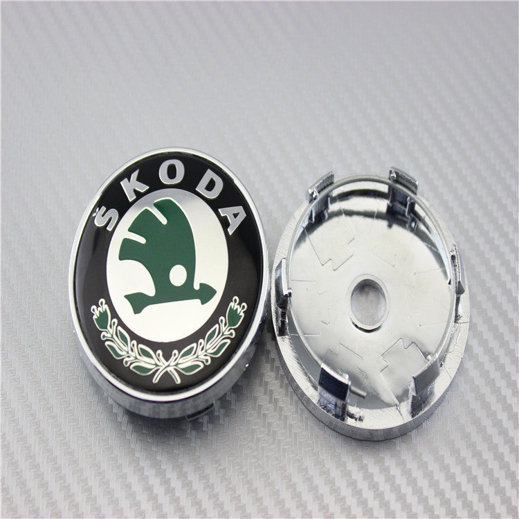 Skoda Wheel Hub Center Caps 60MM Custom Design