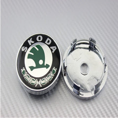 Skoda Wheel Hub Center Caps 60MM Custom Design